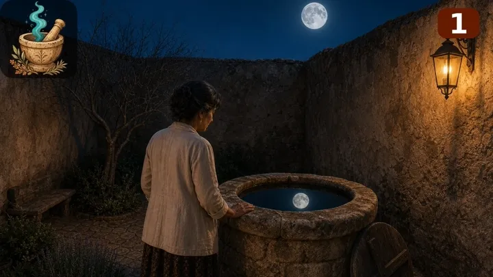 The Apothecary and the Djinn — Episode 1: The Voice in the Courtyard
